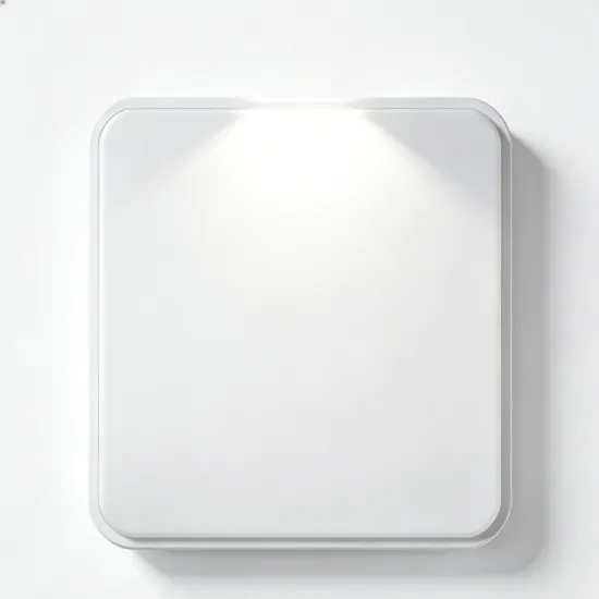 LED ceiling lamp for cozy home spaces