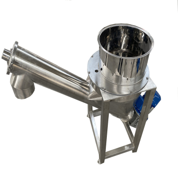 Horizontal Spiral Powder Grain Auger Inclined Horizontal Screw Conveyor