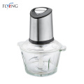 1.8L Glass Bowl Manual Garlic Chopper