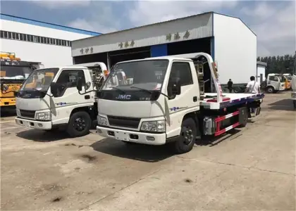 JMC 4x2 4Tons Tilt Tray Flatbed Towing Ttruck
