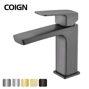 Brass Bathroom Vanity Faucet Single Hole
