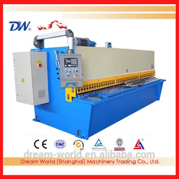 SLMT shearing machine price list in metal cutting machinery