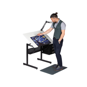 Eisdir DT3 Table de rédaction: une station de travail complète d'art et d'artisanat avec stockage intégré