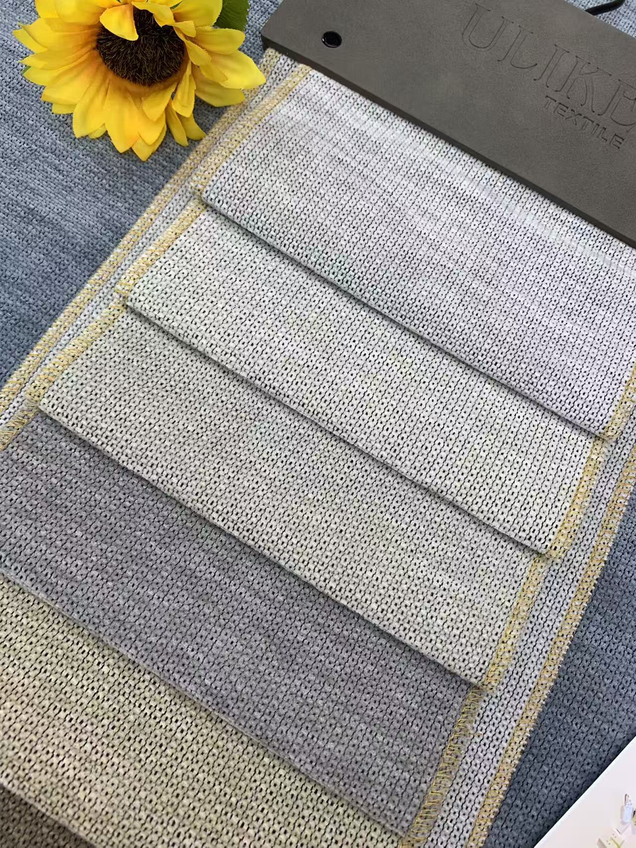 Modern Minimalist Chenille Upholstery Fabric