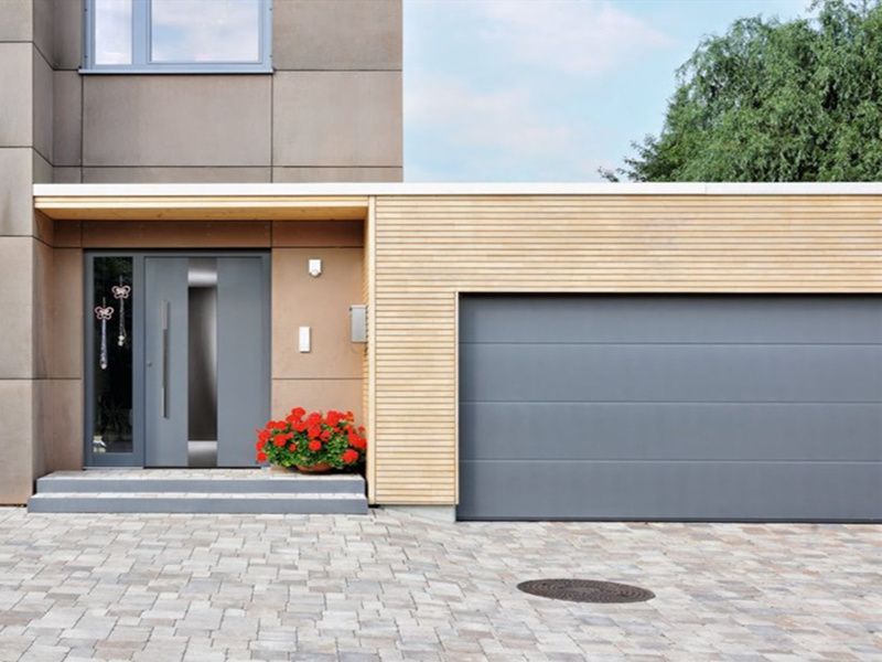 insulated overhead sectional garage door detail 3