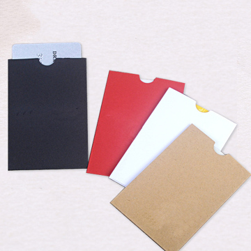 Professional factory credit card sleeve with custom design