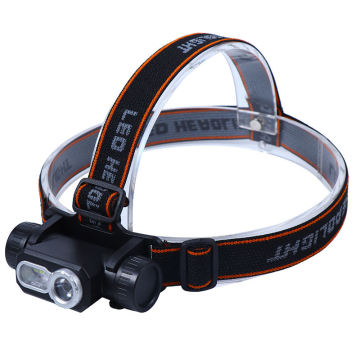 Super Bright Rechargeable Waterproof LED Headlamp with 4 Modes for Camping, Cycling, and Fishing