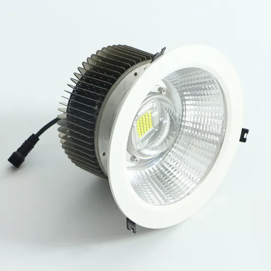 80W Aluminium Housing IP65 Recessed Round LED Downlight