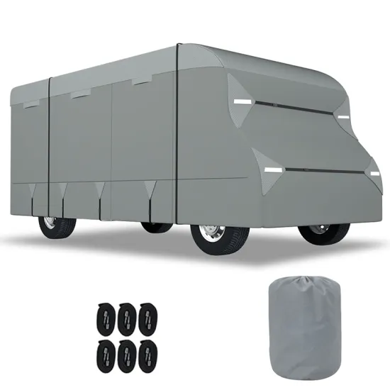 High-Quality Durable Waterproof UV-Resistant Rip-Stop RV Cover for Customization