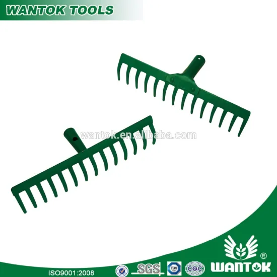 GARDEN RAKE IN METAL