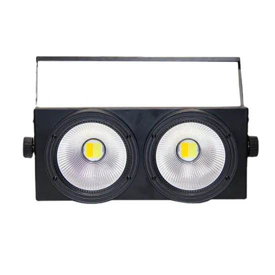200W double eyed audience light, COB Par light, stage performance surface light, 2-eye burst flash light