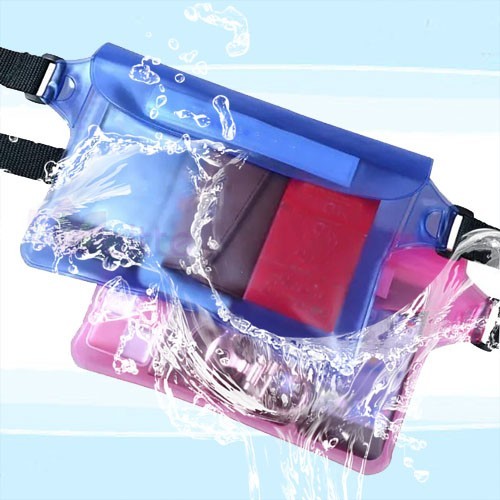 OEM logo print Water Bag & Water Bladder Type clear waterproof waist bag