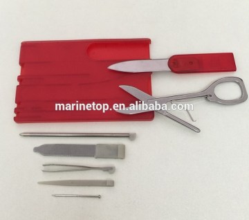 Promotion Gift Red Swiss Card Multi Tool