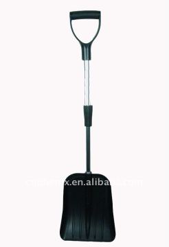 Auto Emergency Snow Shovel with foldable aluminum handle