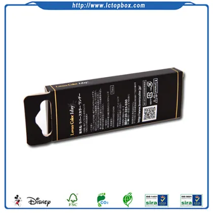 Luxury contact lens hanger box