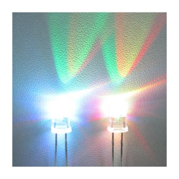 2 pimli RGB 3mm 5mm yavaş yanıp sönen LED'ler RG RB GB