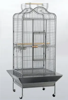 Folding parrot cage