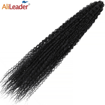 Wholesale Afro Kinky Curly Braid Crochet Braiding Synthetic Hair For Russia