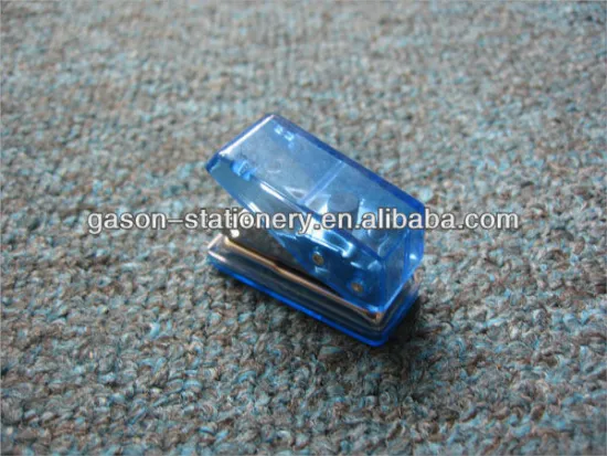 plastic paper punch