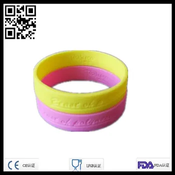 hot sale football silicone wristband