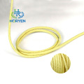Abrasion resistant 2mm diameter braided aramid fiber rope