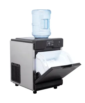 Portable Home Mini Ice Maker: Cube, Nugget, Round Ball, and Dispenser - Commercial Ice Making Machine Price