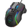 Faites glisser la souris de jeu 12800dpi pour minecraft