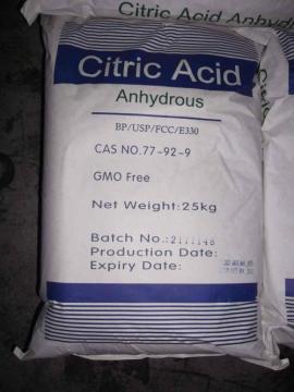 Citric Acid Monohydrate Food Grade For Cooking Oil