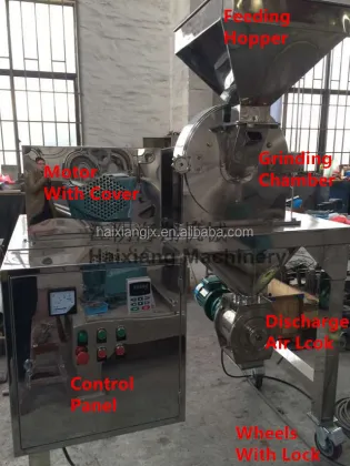 Bsf Series Tea Leaves Fitz Mill Stainless Steel 304 Grinding Equipment