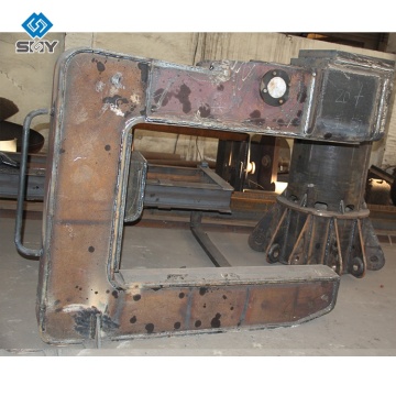 C Hook Crane Lifting Equipment for 15T Steel Coils in Steel Factories