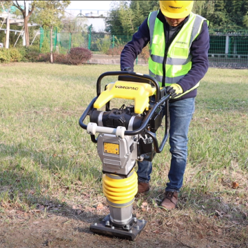 Gasoline Vibrating Earth Tamper Rammer Compactor Machine - High Efficiency Impact Rammer