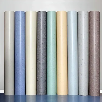 Resilient Non-Slip PVC Plastic Flooring Rolls for Water-Laminate Floors