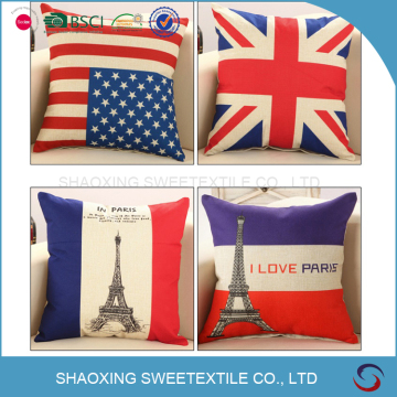 square cotton cushion