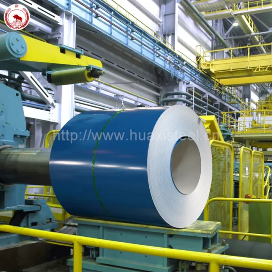 China Steel Material Prepainted Galvanized Iron Roof Sheet Color Coated Steel Coil PPGI