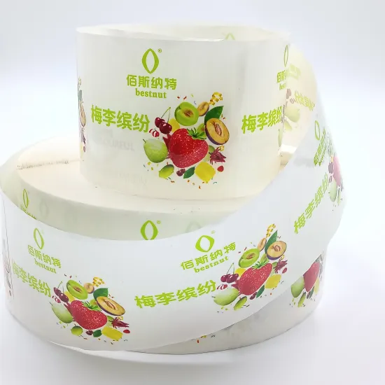 OEM Full Color Fruit Juice Labels Waterproof Label