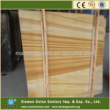 Yellow Wood Vein Sandstone Slabs For Sale