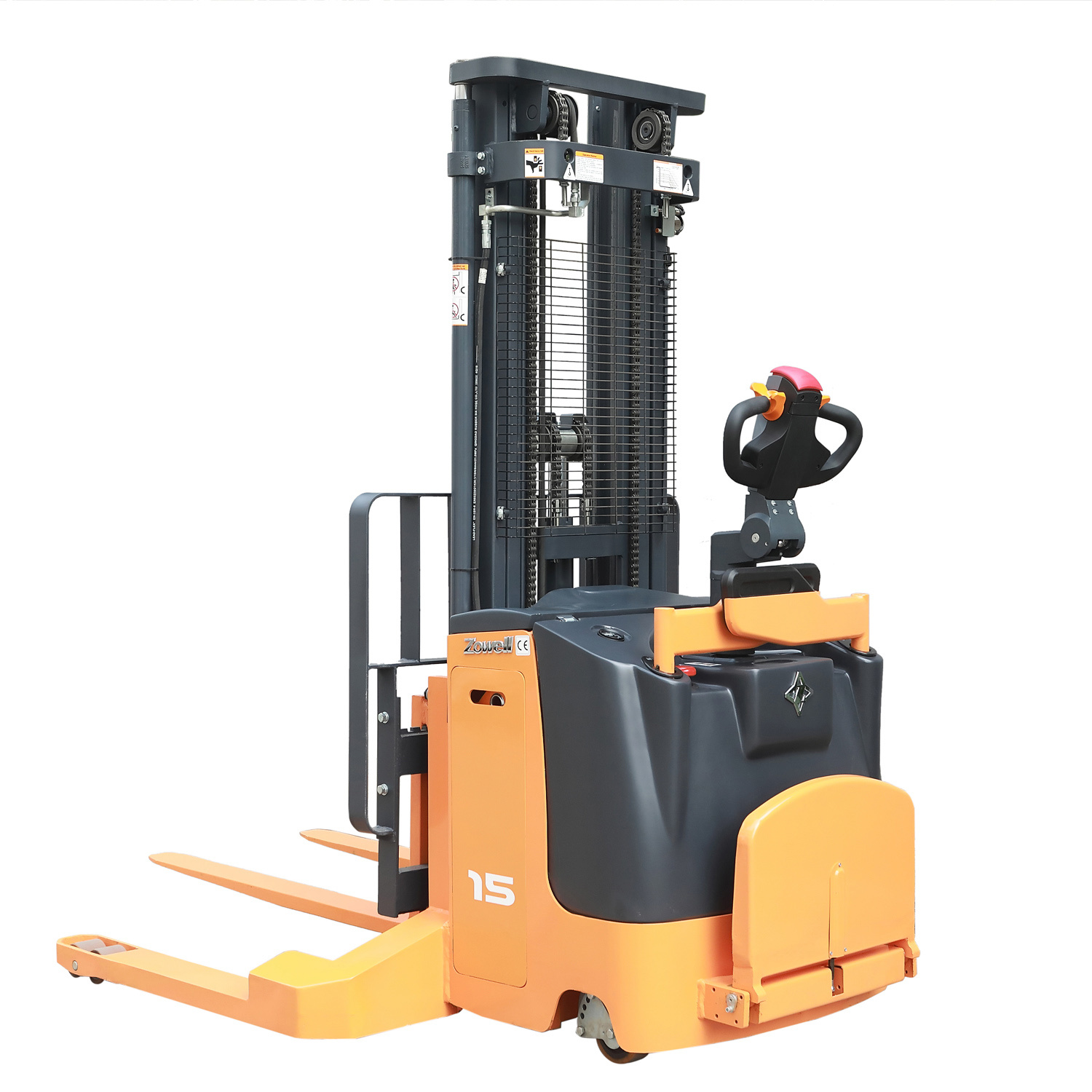 New Electric Straddle Stacker