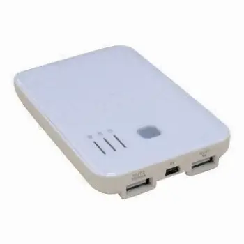 Power Bank with Fashionable Design, Can Charge for iPhone and iPad and Customized Designs Welcomed