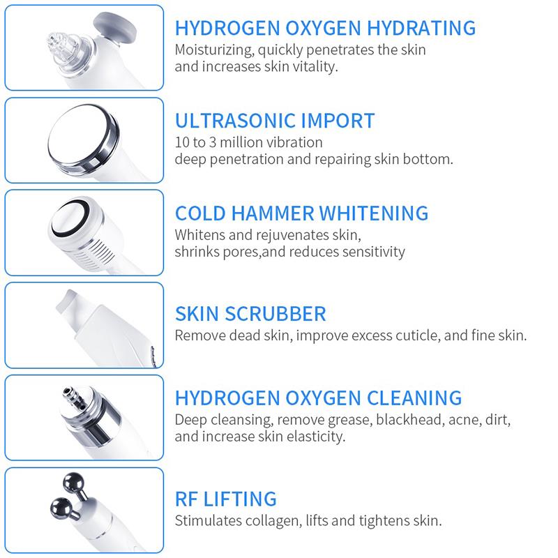 Beauty Salon Use Hydra Facial Microdermabrasion Deep Clear Hydrofacials Machine