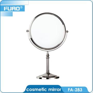 FUAO round stand makeup table large magnifying mirror