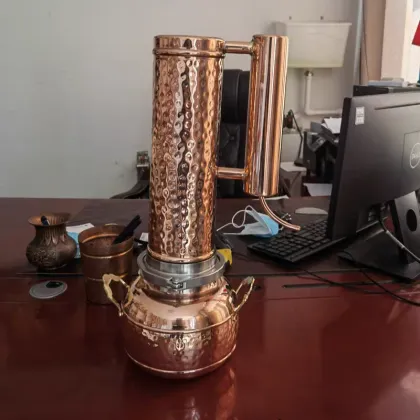 Copper Flower Water Distillation Machine for Herb Essential Oils