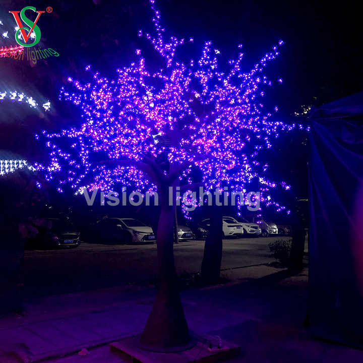 Large RGB Pixel Tree Light for Outdoor Holiday Decor