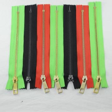 Brass No. 5 Custom Zipper for Bags