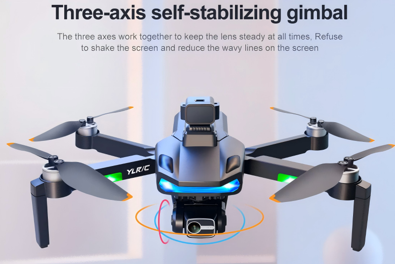 8K three Axis Gimbal Foldable Mini Drone 25