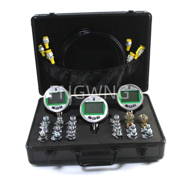 Universal 3 Digital Hydraulic Pressure Test Kit Hydraulic Gauge Test Tool For Excavator Construction Machinery2