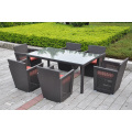 Mobilje kopshtesh Patio Set për ngrënie mobiljesh luksoze