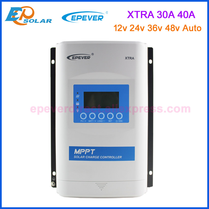 EPEVER XTRA-N Series 30A 40A MPPT solar charger controller 12v 24v 36v 48v auto work with max pv 150v input XTRA3415N XTRA4415N