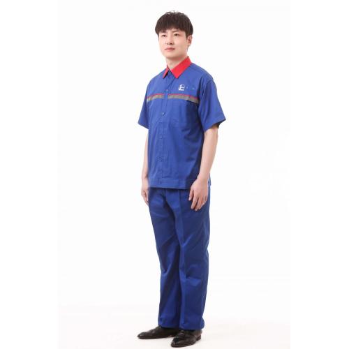 Summer jacket-style anti-static short-sleeved workwear