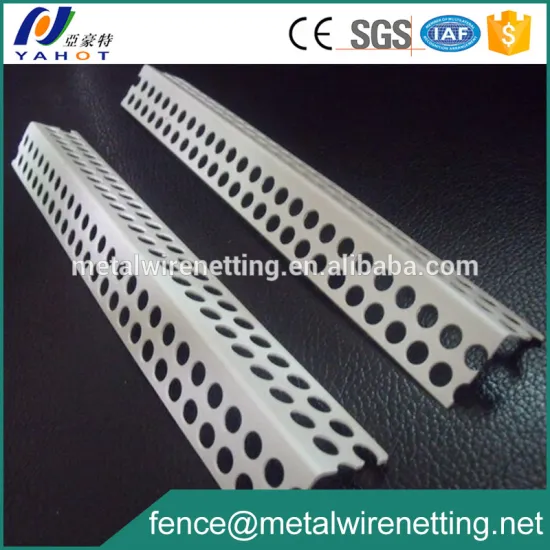 Plastic Corner Bead Flexible PVC Perforated Corner Bead