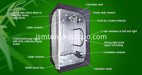 Indoor Grow Tent Room Hydroponic Non Toxic Hut